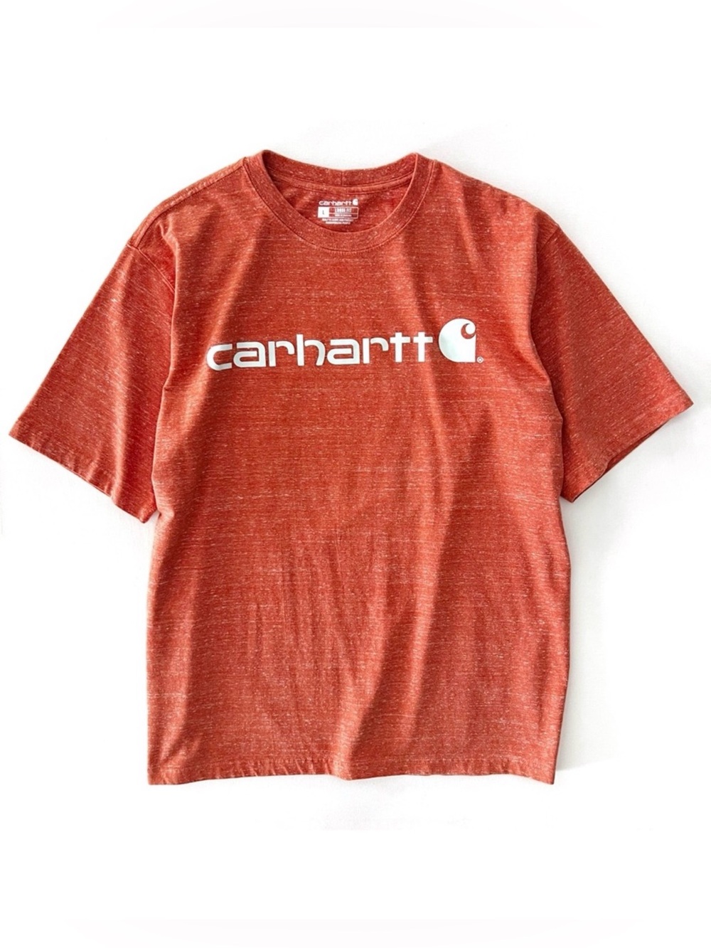 Carhartt Heavyweight Loose Fit Short Sleeve Logo Tee Size Large